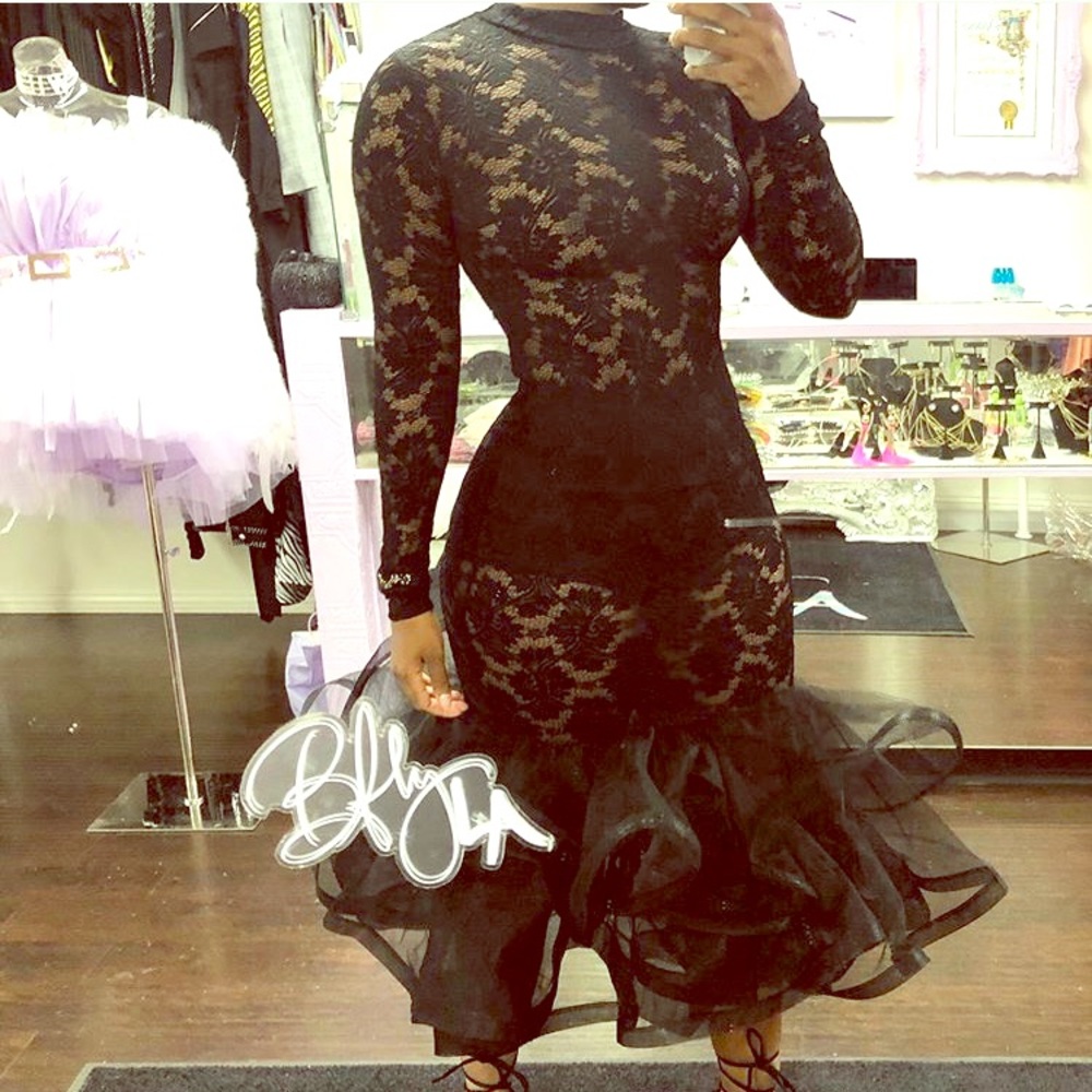 Lace Midi Dress